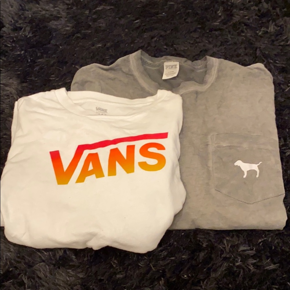 bundled 2 long sleeve shirts!